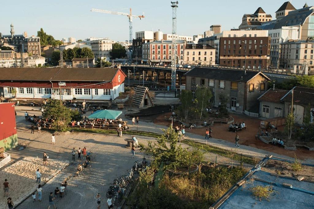 Charming & Cocooning Flat - Canal De L'Ourq Pantin Buitenkant foto