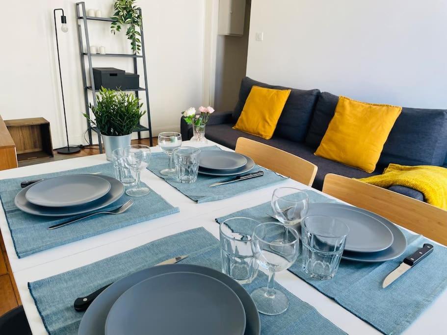 Charming & Cocooning Flat - Canal De L'Ourq Pantin Buitenkant foto