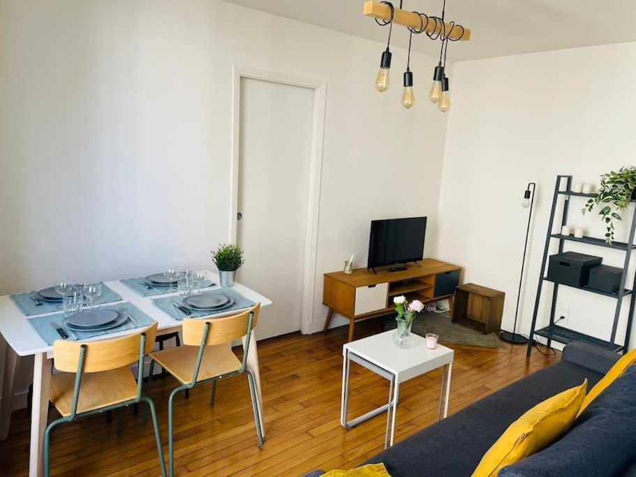 Charming & Cocooning Flat - Canal De L'Ourq Pantin Buitenkant foto