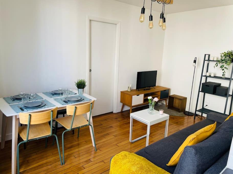 Charming & Cocooning Flat - Canal De L'Ourq Pantin Buitenkant foto