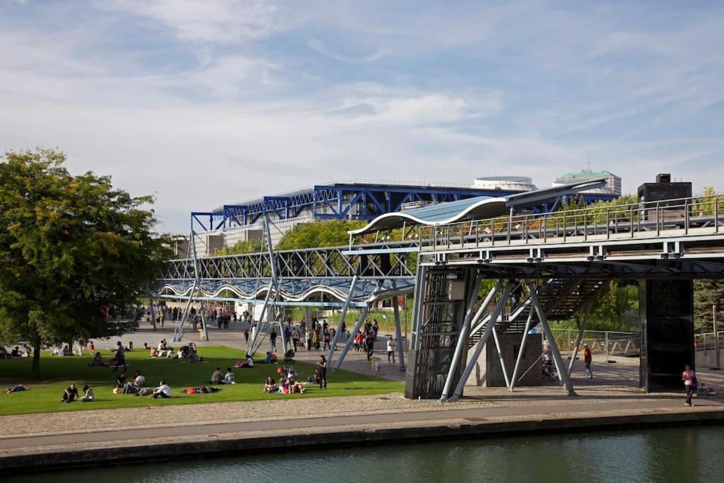 Charming & Cocooning Flat - Canal De L'Ourq Pantin Buitenkant foto