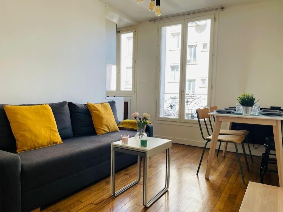 Charming & Cocooning Flat - Canal De L'Ourq Pantin Buitenkant foto